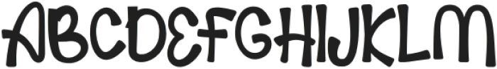 Palm Sunday Regular otf (400) Font UPPERCASE