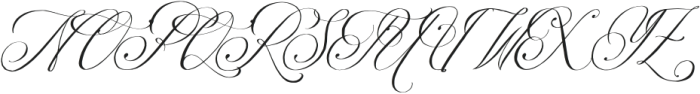 Palmeira Benvello Italic otf (400) Font UPPERCASE