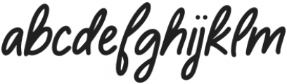 Palmer Lake Script Regular otf (400) Font LOWERCASE