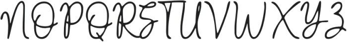 PalmerCheerful-Regular otf (400) Font UPPERCASE