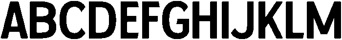 Palmera Regular otf (400) Font UPPERCASE