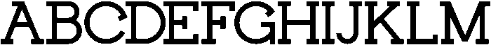 Palmera Regular otf (400) Font UPPERCASE