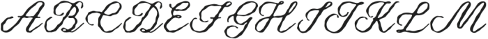 Palmeria-Regular otf (400) Font UPPERCASE