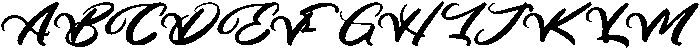 Palmeria Rooted Italic Italic otf (400) Font UPPERCASE
