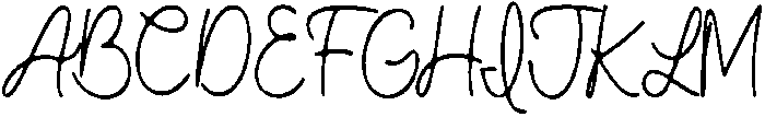 Palmetto Regular otf (400) Font UPPERCASE