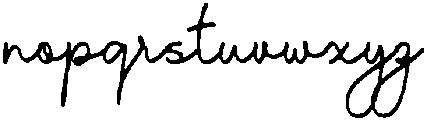 Palmetto Regular otf (400) Font LOWERCASE