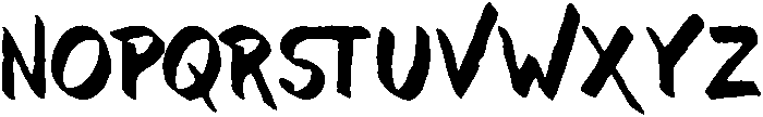 Palmila Paint otf (400) Font UPPERCASE