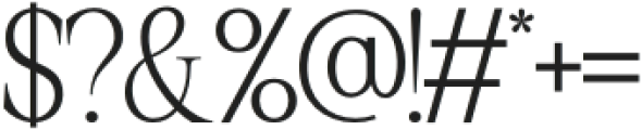 Palmorine-Regular otf (400) Font OTHER CHARS