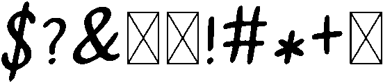 Paloma Regular otf (400) Font OTHER CHARS