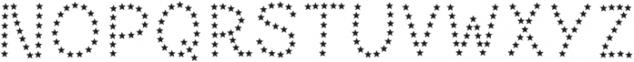 Paltime Star otf (400) Font LOWERCASE