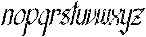 Palyrin News Italic otf (400) Font LOWERCASE