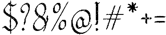 Palyrin News otf (400) Font OTHER CHARS
