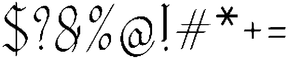Palyrin Regular otf (400) Font OTHER CHARS