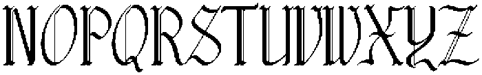 Palyrin Regular otf (400) Font UPPERCASE