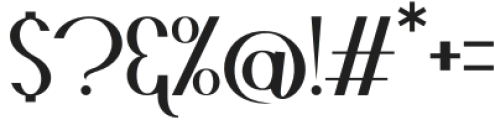 Pameloena Regular otf (400) Font OTHER CHARS