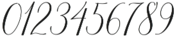Pamithais Script Slant Regular otf (400) Font OTHER CHARS