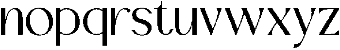 Pamore-Regular otf (400) Font LOWERCASE