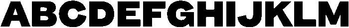 Pampero Black otf (900) Font UPPERCASE