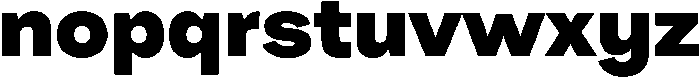 Pampero Black otf (900) Font LOWERCASE