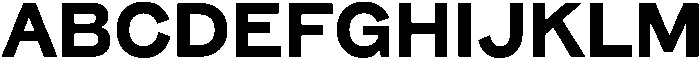 Pampero Bold otf (700) Font UPPERCASE