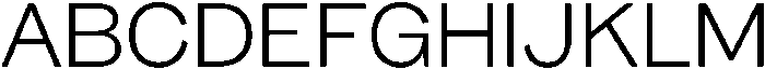 Pampero Light otf (300) Font UPPERCASE