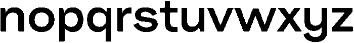 Pampero Medium otf (500) Font LOWERCASE