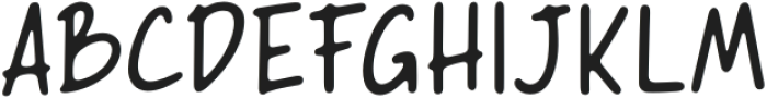 Panakota Regular otf (400) Font UPPERCASE