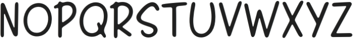Panakota Regular otf (400) Font UPPERCASE