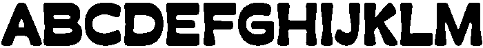 Panama Regular otf (400) Font UPPERCASE