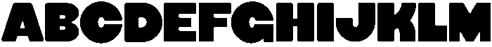Pancake Regular otf (400) Font UPPERCASE