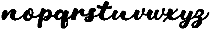 Pancake otf (400) Font LOWERCASE