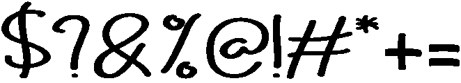 Pancake otf (400) Font OTHER CHARS
