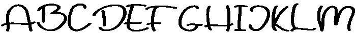 Pancake otf (400) Font UPPERCASE