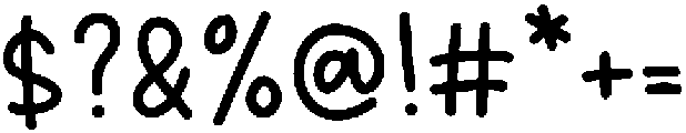 Panda Regular otf (400) Font OTHER CHARS