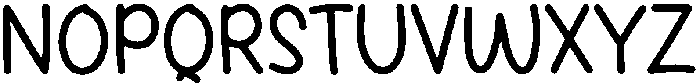 Panda Regular otf (400) Font UPPERCASE