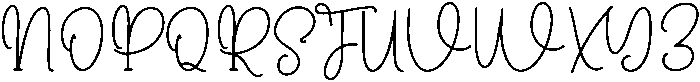 Panda Regular otf (400) Font UPPERCASE