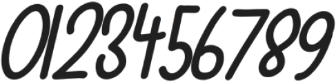 Pandamie Italic otf (400) Font OTHER CHARS