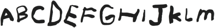 Pandemonium Regular otf (400) Font LOWERCASE