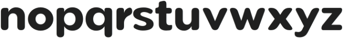 Pangi Rounded Bold otf (700) Font LOWERCASE