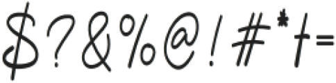 Pangoline Script otf (400) Font OTHER CHARS