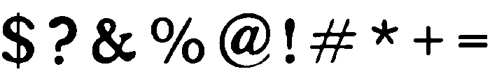 Panhandle Smooth otf (400) Font OTHER CHARS