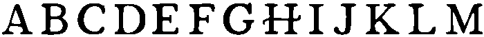 Panhandle Smooth otf (400) Font UPPERCASE