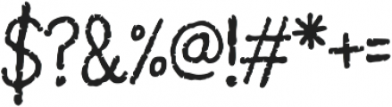 Pantano Regular otf (400) Font OTHER CHARS