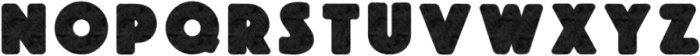 Panther Fur Fuzzy otf (400) Font UPPERCASE