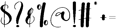 Panther Regular otf (400) Font OTHER CHARS
