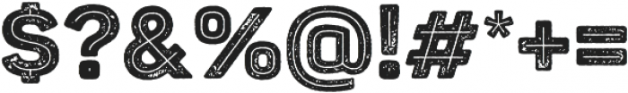Panton Rust Black Grunge Inline otf (900) Font OTHER CHARS