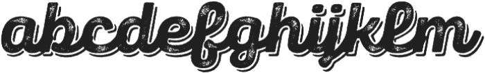 Panton Rust Script ExtraBold Grunge Shadow otf (700) Font LOWERCASE