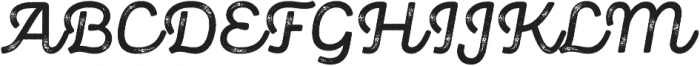 Panton Rust Script SemiBold Grunge otf (600) Font UPPERCASE