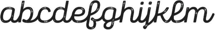 Panton Rust Script SemiBold Grunge otf (600) Font LOWERCASE