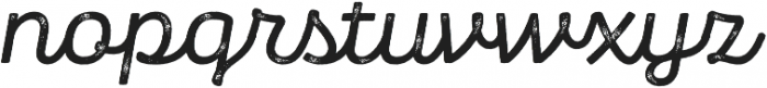 Panton Rust Script SemiBold Grunge otf (600) Font LOWERCASE